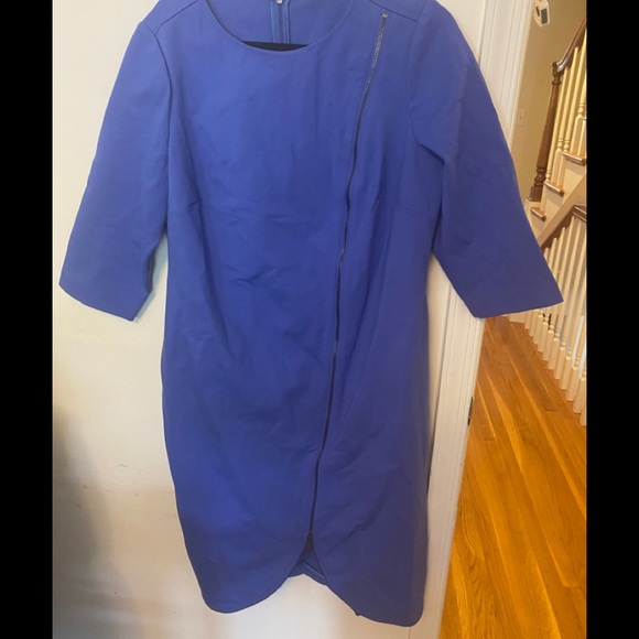 Milano ponte front zipper dress by GILI size 20w - Picture 3 of 7